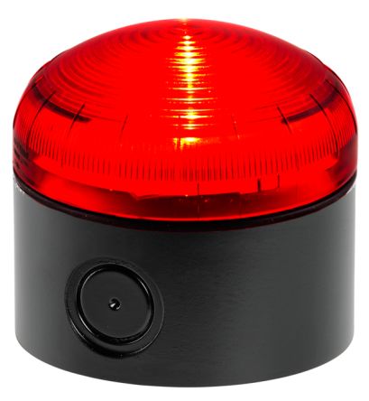 RS PRO Red Steady Beacon, 12 V ac/dc, 24 V ac/dc, Screw Mount, LED Bulb, IP66 [0]; 222-2459