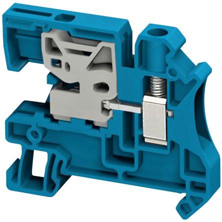 Schneider Electric NSYTRV62NE TRV Series Blue, 6mm², Screw Termination [NSYTRV62NE]; 222-4025