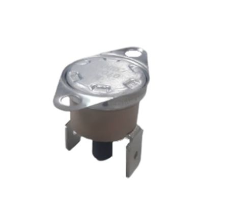 RS PRO Bi-Metallic Thermostat, Opens at 150°C, Closes at -20°C, +180°C Max, NC, Manual Reset, Fixed Mount [0]; 222-8262