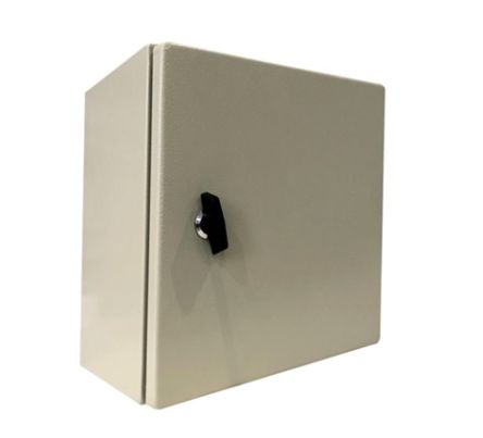 RS PRO Steel Wall Box, IP66, 200 mm x 200 mm x 150mm [0]; 222-9358