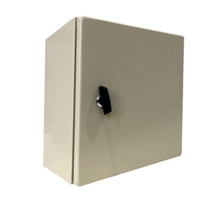 RS PRO Steel Wall Box, IP66, 300 mm x 200 mm x 150mm [0]; 222-9359