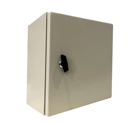 RS PRO Steel Wall Box, IP66, 400 mm x 300 mm x 210mm [0]; 222-9365