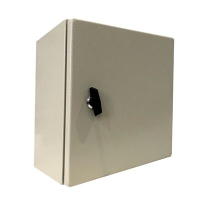 RS PRO Steel Wall Box, IP66, 400 mm x 400 mm x 200mm [0]; 222-9367