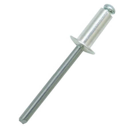 RS PRO Aluminium Blind Rivet, 6.4mm [0]; 223-1121