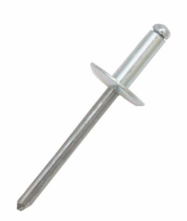 RS PRO Aluminium Blind Rivet, 4.8mm [0]; 223-1144