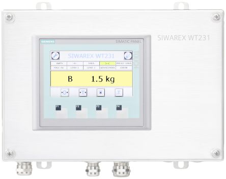 Siemens SIWAREX WT231 Series Analogue Module for Use with SIMATIC Series [7MH4965-2AA01]; 223-3867