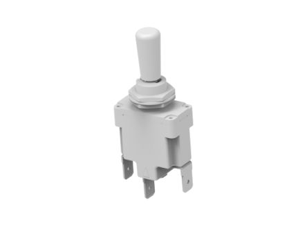 TE Connectivity Toggle Switch, Through Hole Mount, On-Off-On, SPDT, Quick Connect Terminal [07-1-2-15]; 223-8078