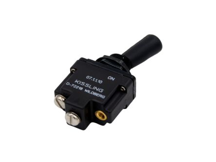 TE Connectivity Toggle Switch, Through Hole Mount, On-On, SPST, Screw Terminal [08-1-1-13]; 223-8088