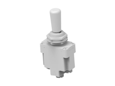 TE Connectivity Toggle Switch, Through Hole Mount, (On)-Off-(On), SPDT, Screw Terminal [08-1-1-17]; 223-8091