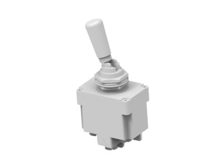 TE Connectivity Toggle Switch, Through Hole Mount, On-On, DPDT, Screw Terminal [08-2-1-13 D]; 223-8094