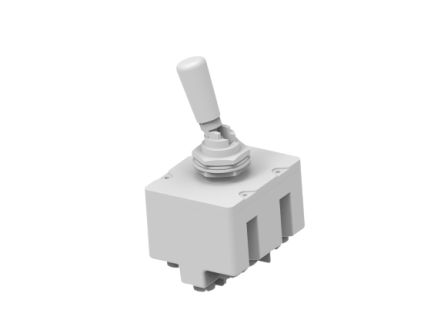 TE Connectivity Toggle Switch, Through Hole Mount, On-On, 4PDT, Screw Terminal [08-4-1-13 D]; 223-8098