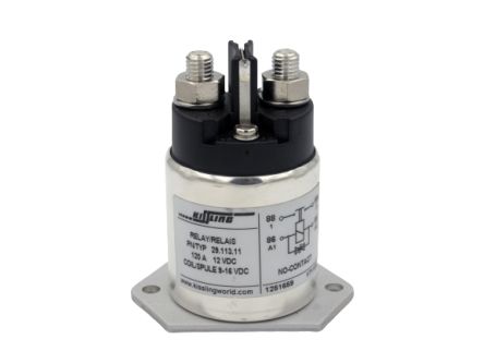 TE Connectivity Surface Mount Non-Latching Relay, 28V dc Coil, 120A Switching Current, SPST [29-113-12]; 223-8118