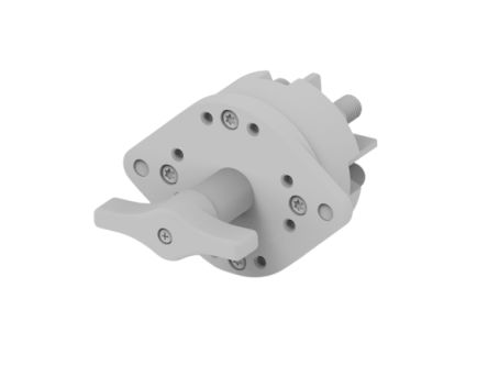 TE Connectivity KISSLING 35, 2 Position SPDT Rotary Switch, 500 A, Screw [35-524-241-R]; 223-8154