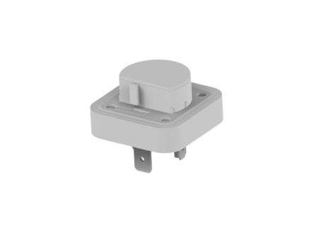 TE Connectivity Button Microswitch, Solder Lug Terminal, 0.1 A at 250 Vdc A, 0.2 A at 125 Vdc A, 0.5 A at 50 Vdc A, 2 A [MDH1 121 221]; 223-8168