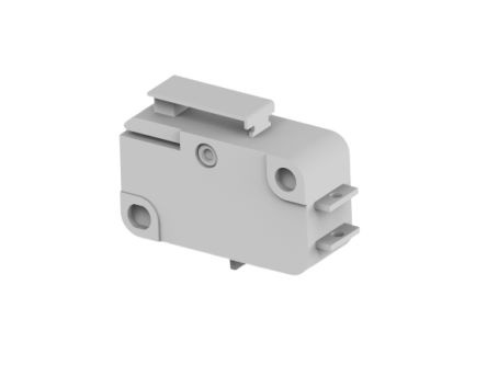 TE Connectivity Plunger Microswitch, Solder Lug Terminal, 0.2 A at 110 Vdc A, 0.3 A at 84 Vdc A, 1 A at 42 Vdc A, 2 A [MZT1 041 302 030]; 223-8169