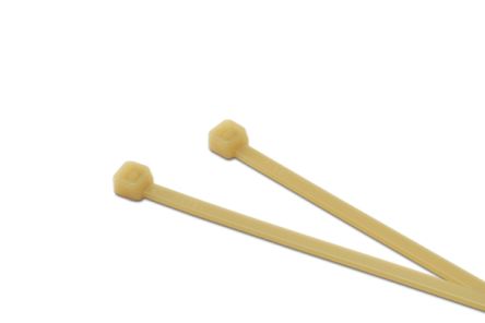 RS PRO Cable Tie, 300mm x 4.8 mm, Natural, Pk-100 [0]; 224-3146