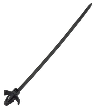 RS PRO Cable Tie, 112mm x 2.5 mm, Black Nylon, Pk-100 [0]; 224-3190