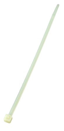 RS PRO Cable Tie, 300mm x 4.8 mm, Natural Nylon, Pk-100 [0]; 224-3196