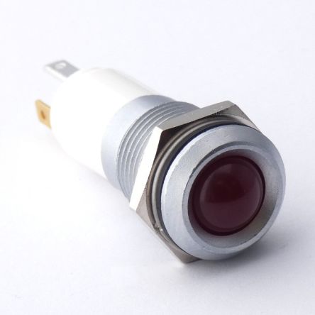 CML Innovative Technologies 1927X Series Red Panel Mount Indicator, 24V c.a. / V c.c., 14mm Mounting Hole Size, Solder [19272350]; 224-3606