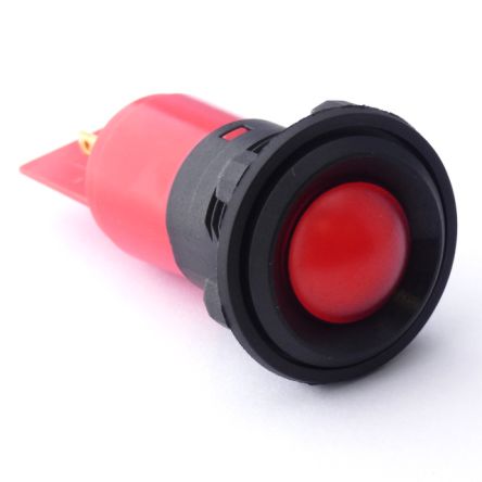CML Innovative Technologies Panel Mount Indicator, 22mm Mounting Hole Size, Solder Tab Termination, IP67 [195A1350]; 224-3611