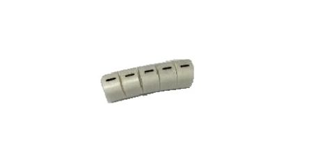 RS PRO Slide On Cable Marker, Black on White, 3 → 4.2mm Cable [0]; 225-2169