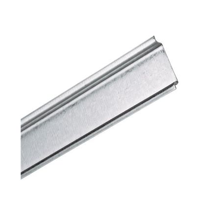 RS PRO Unperforated DIN Rail, Top Hat Compatible, 100mm x 35mm x 7.5mm [0]; 225-8317