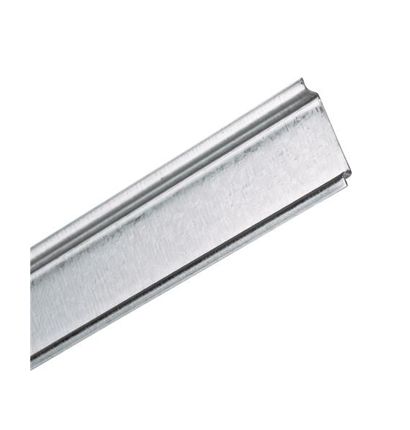 RS PRO Unperforated DIN Rail, Top Hat Compatible, 80mm x 35mm x 7.5mm [0]; 225-8322