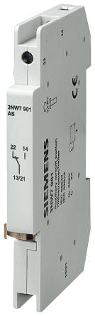 Siemens Auxiliary Contact, 1 Contact, 1 CO, SENTRON 3NW [3NW7901]; 225-8640