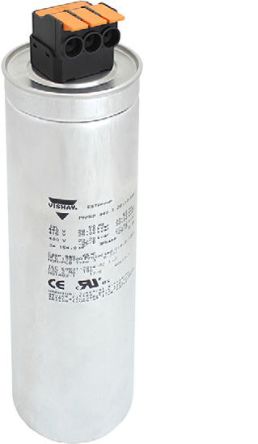 Vishay Power Factor Correction Capacitor (PFC) 3 x 82.2μF 15kvar 3 [PhMKP440.3.15,00-S84]; 225-8896