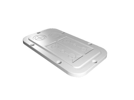Rittal SZ Series Plastic Gland Plate, 256mm W for Use with AX [2561200]; 226-0224