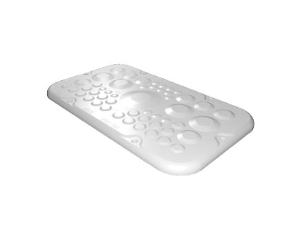 Rittal SZ Series RAL 7035 Plastic Gland Plate, 256mm W for Use with AX [2561300]; 226-0225