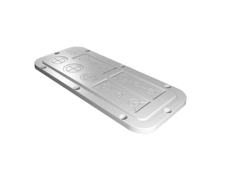 Rittal SZ Series Plastic Gland Plate, 339mm W for Use with AX [2562200]; 226-0226