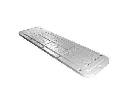 Rittal SZ Series Plastic Gland Plate, 534mm W for Use with AX [2564200]; 226-0231