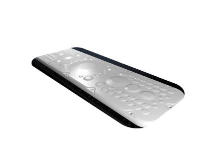 Rittal SZ Series RAL 7035 Plastic Gland Plate, 534mm W for Use with AX [2564300]; 226-0233