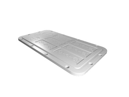 Rittal SZ Series Plastic Gland Plate, 401mm W for Use with AX [2566200]; 226-0242