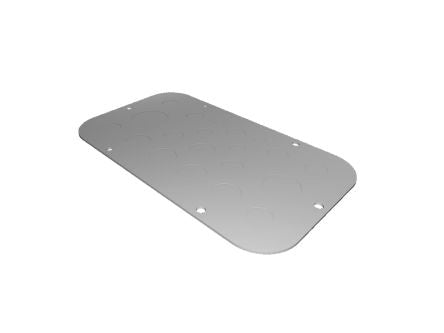 Rittal SZ Series RAL 7035 Sheet Steel Gland Plate, 256mm W for Use with AX [2571100]; 226-0253