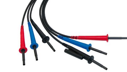 Chauvin Arnoux P01295465 Insulation Tester HV Test Lead Set, For Use With CA 6550, CA 6555 [P01295465]; 226-1670