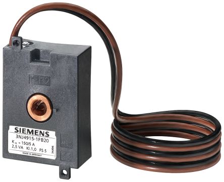 Siemens SENTRON Series Current Transformer, 150A Input, 150:5 [3NJ4915-2FB20]; 226-2767