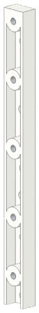 Siemens SENTRON Busbar Holder for use with Busbar Holder [3NJ5974-0AB]; 226-2784
