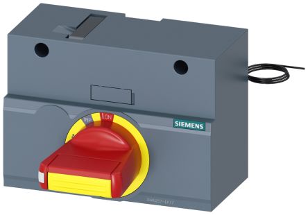 Siemens Red Rotary Handle, SENTRON Series [3VA9257-0EK17]; 226-2829