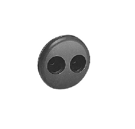 Siemens Black Rubber Round 8HP1806 [8HP1806]; 226-2873