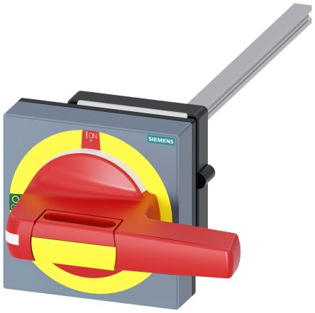 Siemens Red/Yellow Rotary Handle, SENTRON Series [8UD1141-3AF25]; 226-2885