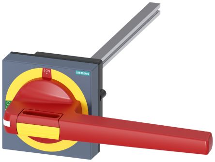 Siemens Red/Yellow Rotary Handle, SENTRON Series [8UD1161-4AF25]; 226-2886