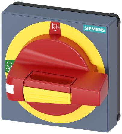Siemens Red/Yellow Rotary Handle, SENTRON Series [8UD1771-2AF05]; 226-2888