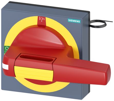 Siemens Red/Yellow Rotary Handle, SENTRON Series [8UD1841-2CD05]; 226-2899