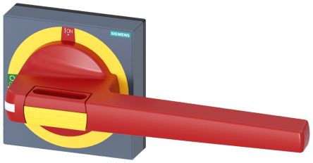 Siemens Red/Yellow Rotary Handle, SENTRON Series [8UD1861-4AD05]; 226-2912