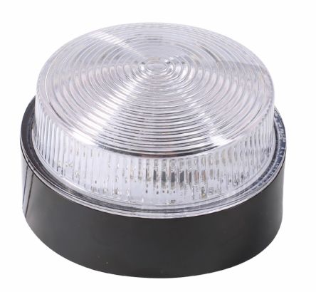 RS PRO Amber Steady Beacon, 10 → 100 V, Surface Mount, LED Bulb [0]; 226-2976