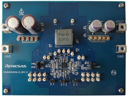Renesas Electronics ISL81801EVAL1Z Buck-Boost Controller for ISL81801 for ISL81801 TQFN IC [ISL81801EVAL1Z]; 226-4730