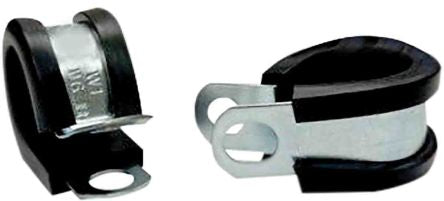 RS PRO 5mm Black, Steel P Clip [0]; 226-8996