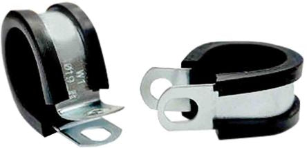 RS PRO 14mm Black, Steel P Clip [0]; 226-9004